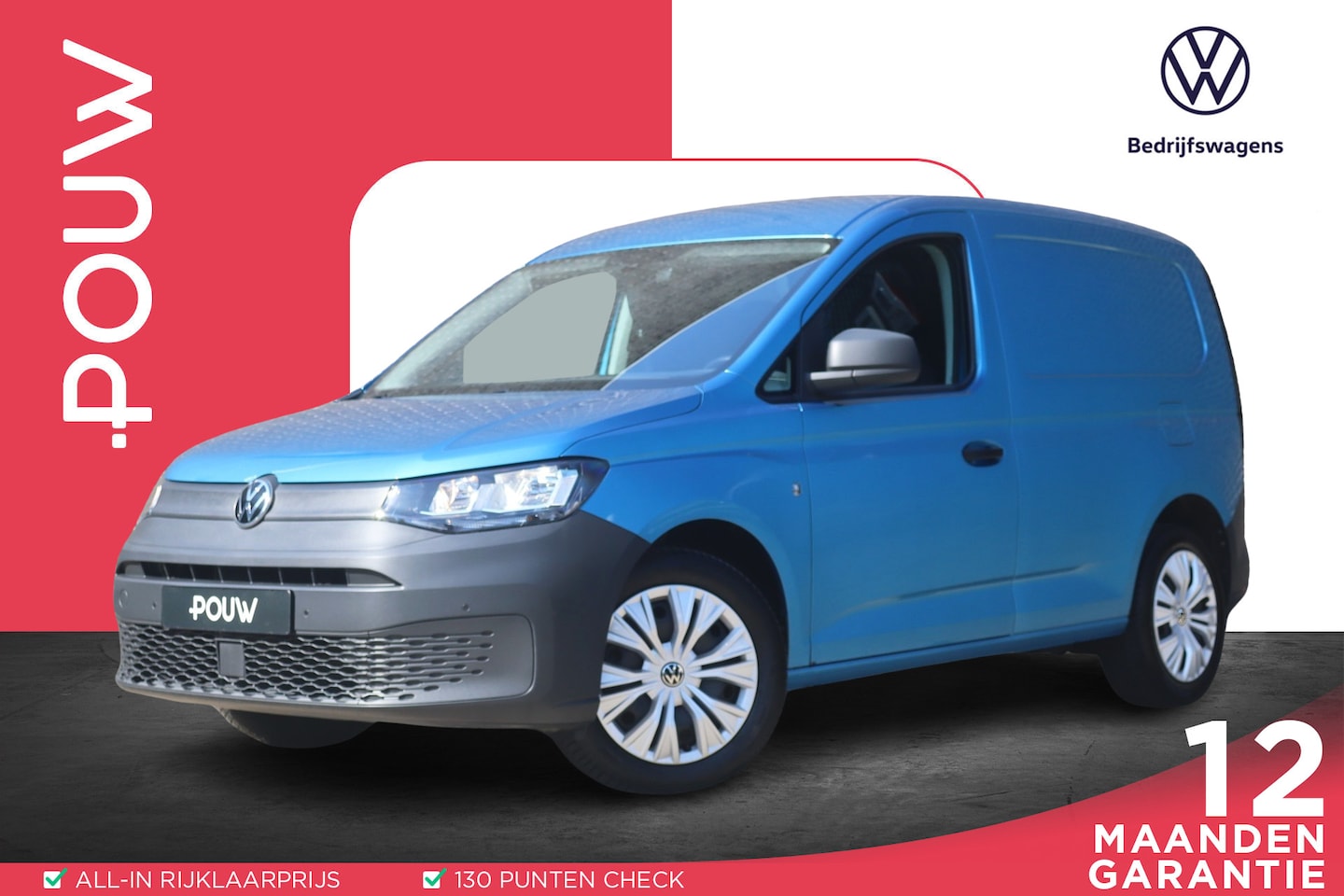 Volkswagen Caddy Cargo - 2.0 TDI 122pk DSG | Trekhaak | Navigatie | Bestuurdersstoel Verwarmd - AutoWereld.nl