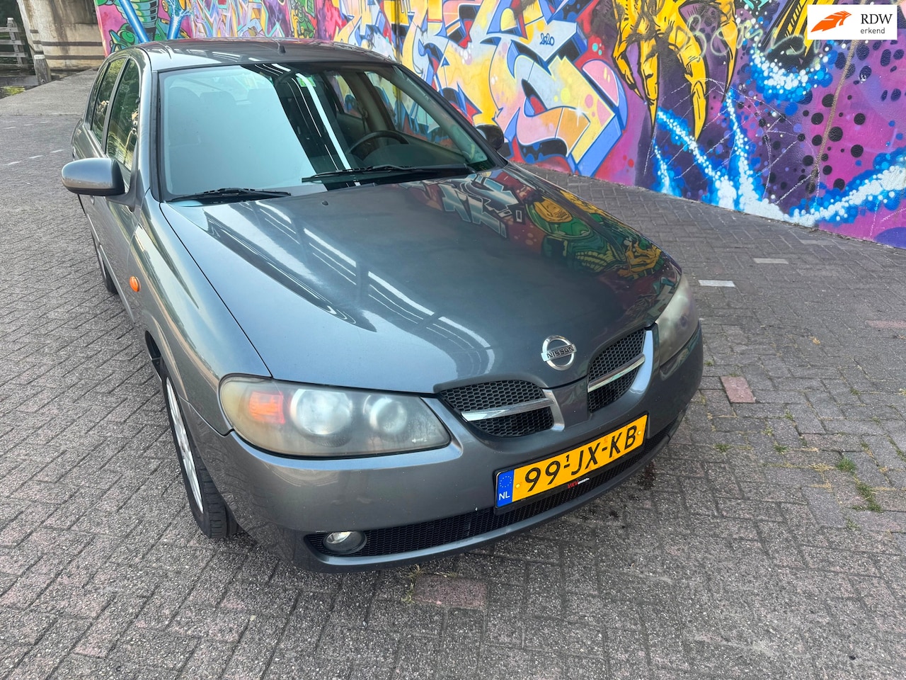 Nissan Almera - 1.5 Tekna airco stereo sport velgen trekhaak 5 deuren rijd heerlijk elektrisch pakket. - AutoWereld.nl