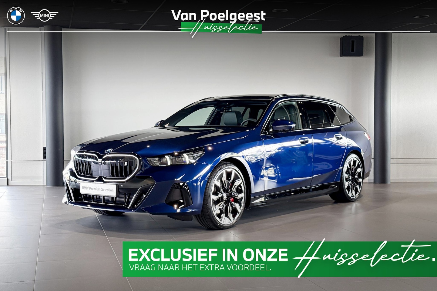 BMW i5 Touring - eDrive40 M Sport Edition | M Sport Pro | Glazen Panoramadak | Harman Kardon | Stoelventila - AutoWereld.nl