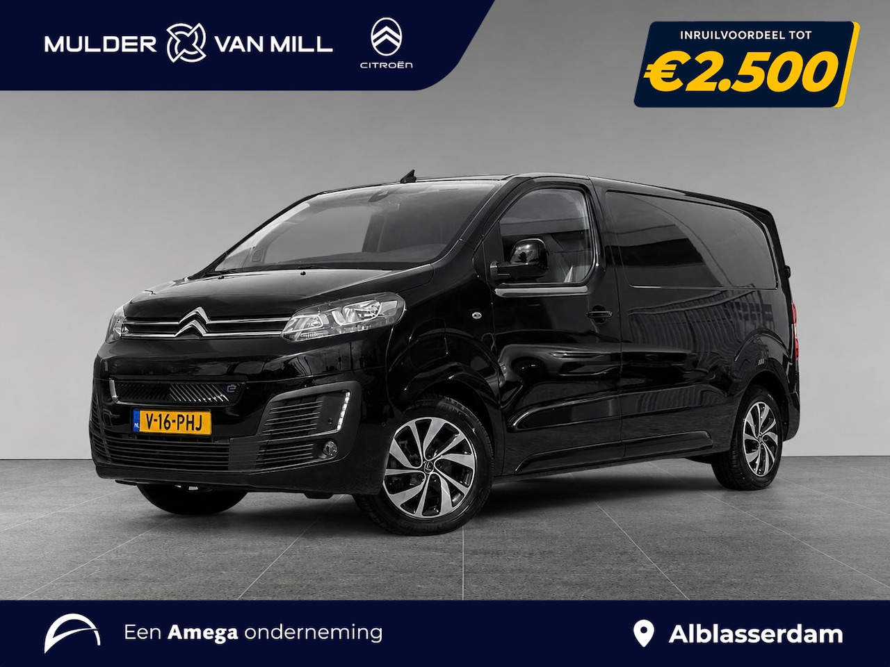 Citroën ë-Jumpy - GB M L2 Driver EV 75kWh 136pk AUTOMAAT | CAMERA | NAVI | LM-VELGEN | DODEHOEKBEW. | DAB+ | - AutoWereld.nl