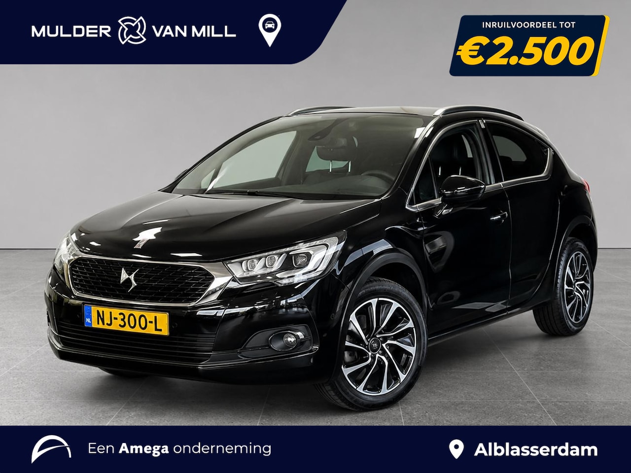 DS 4 Crossback - Chic 1.6 Turbo 165pk EAT6 | LED VISION | DENON HIFI | KEYLESS ENTRY | CAMERA | NAVI | DODE - AutoWereld.nl
