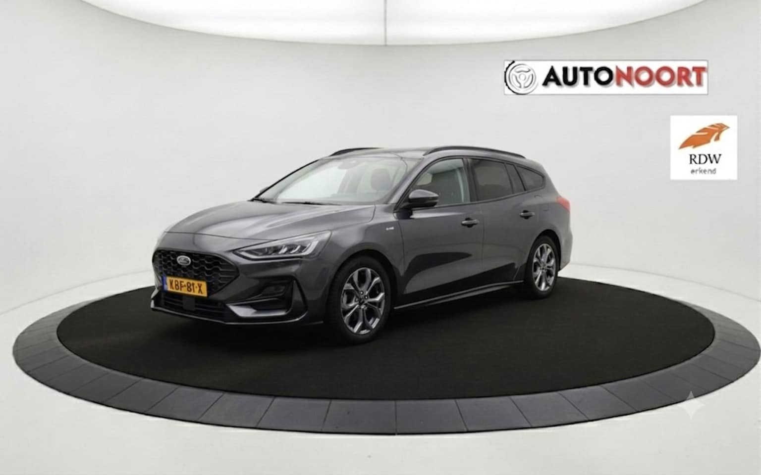 Ford Focus Wagon - 1.0 EcoBoost Hybrid ST Line 63.000km | Stuur/Stoelvw | Groot Navi | 1 jaar garantie - AutoWereld.nl