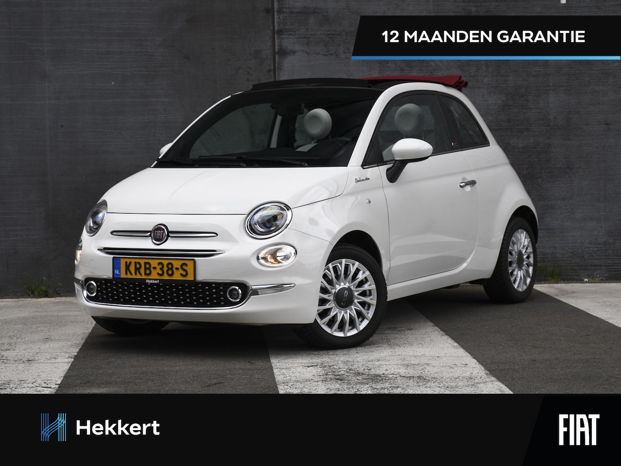 Fiat 500 C - Dolcevita 1.0 Mild-Hybrid 70pk CRUISE.C | 15''LM | AIRCO | DAB | APPLE-CARPLAY - AutoWereld.nl