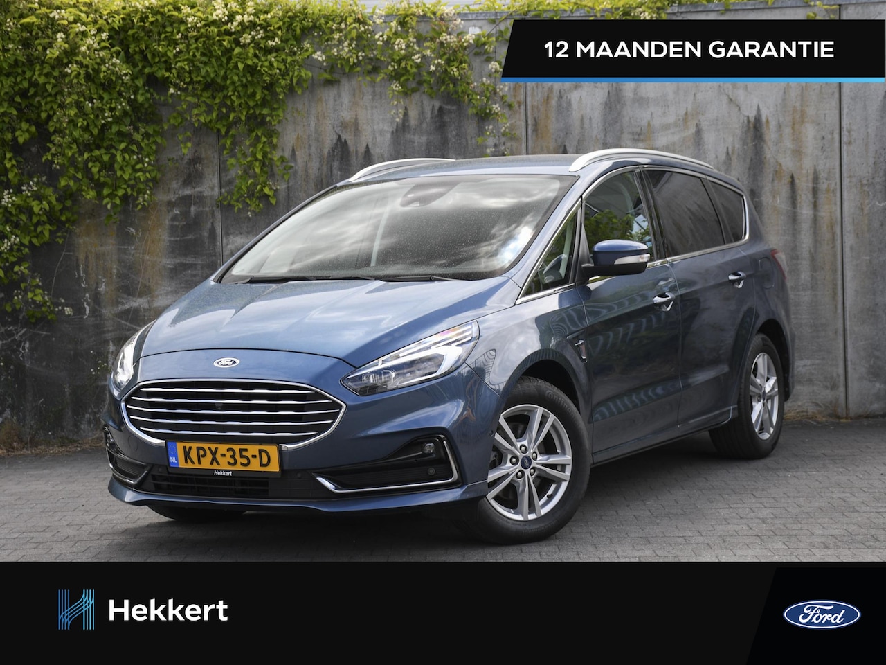 Ford S-Max - Titanium 2.5 FHEV-Hybrid 190pk Automaat 7-Pers. | ADAPT. CC | CAMERA | 17''LM | TREKHAAK | - AutoWereld.nl