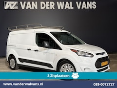 Ford Transit Connect - 1.5 TDCI 101pk L2H1 Euro6 Airco | 3-Zits | Navigatie | Imperiaal | Trekhaak | Cruisecontro