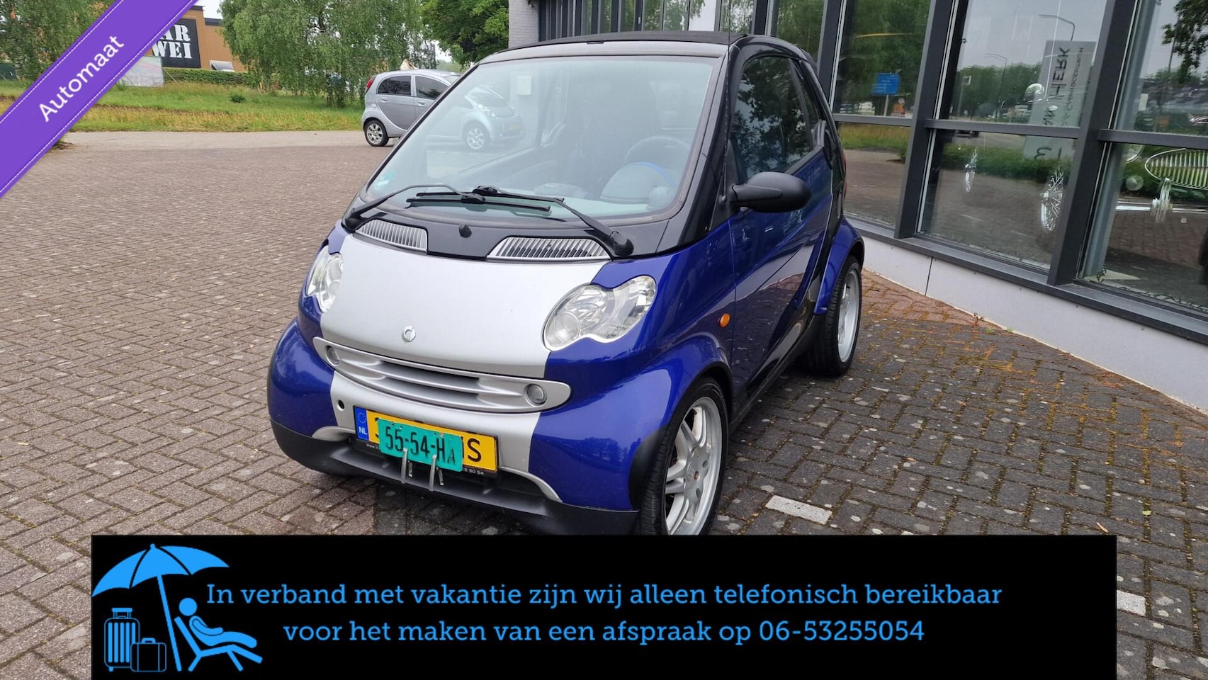Smart Cabrio - cabrio & pure/slechts 95 tKM/LM velgen/softtop - AutoWereld.nl