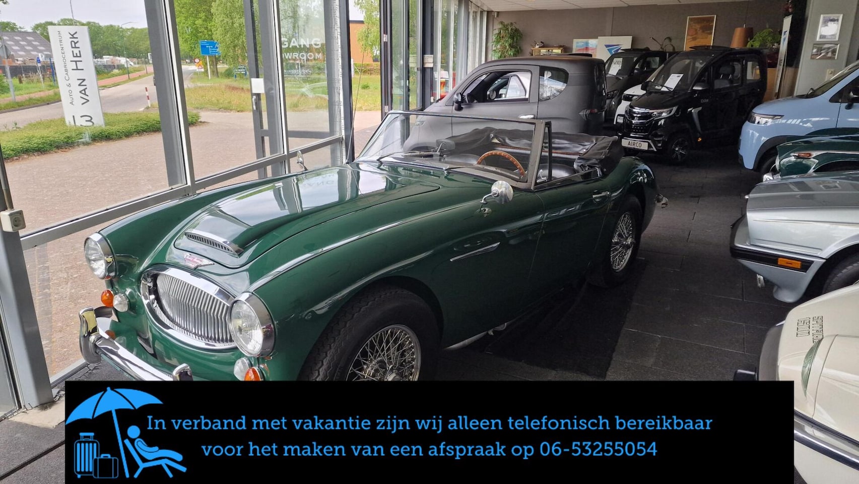 Austin Healey - 3000 BJ8 serie 2/ chroomspaakwielen/ overdrive - AutoWereld.nl