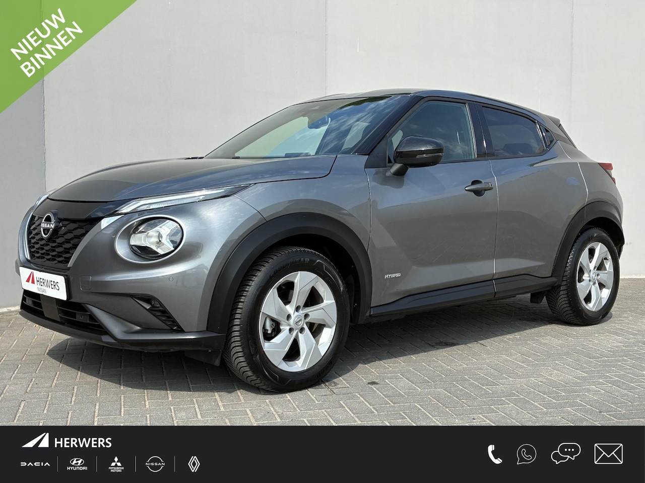 Nissan Juke - 1.6 Hybrid Tekna / Sound Pack / All-Season banden / Achteruitrijcamera / Apple Carplay/And - AutoWereld.nl