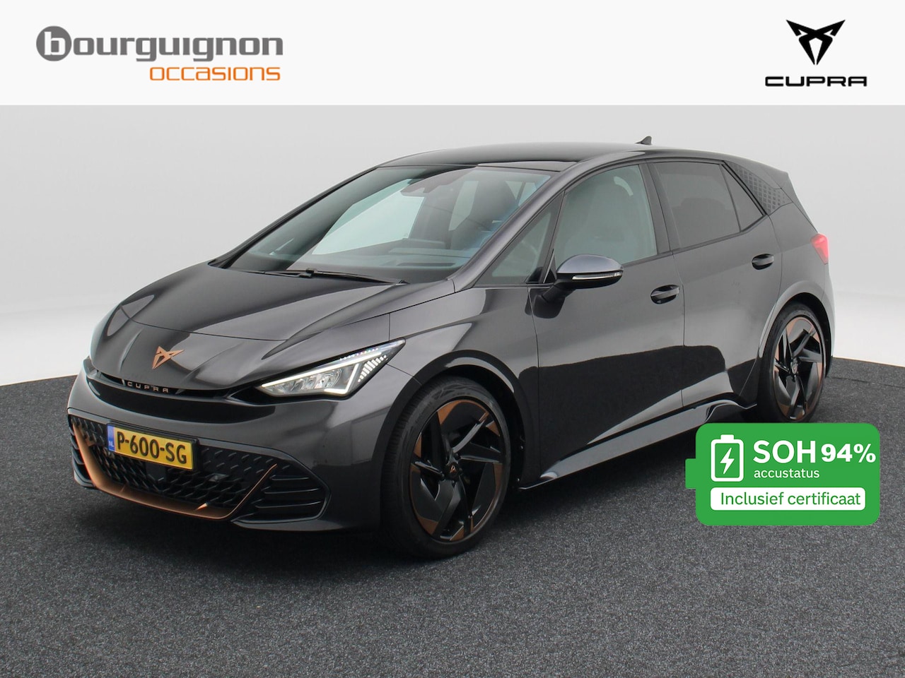 CUPRA Born - Copper Edition One 62 kWh 204 Pk | Stoelverwarming | Adaptive Cruise | Panoramadak | Head - AutoWereld.nl