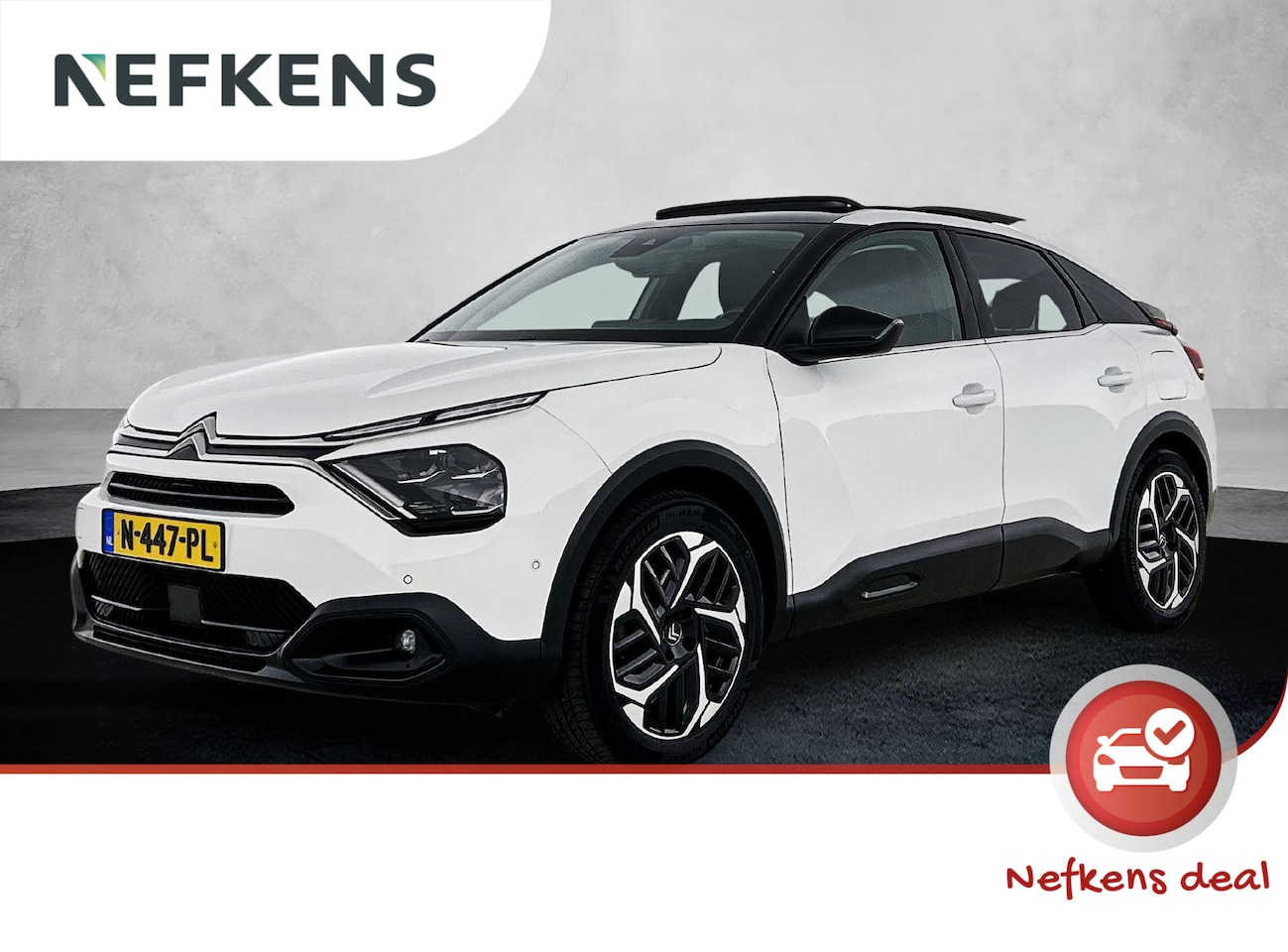 Citroën C4 - 1.2 Shine | Panoramisch Schuif/Kantel Dak | Lederen Bekleding | Stoelverwarming | Adaptie - AutoWereld.nl