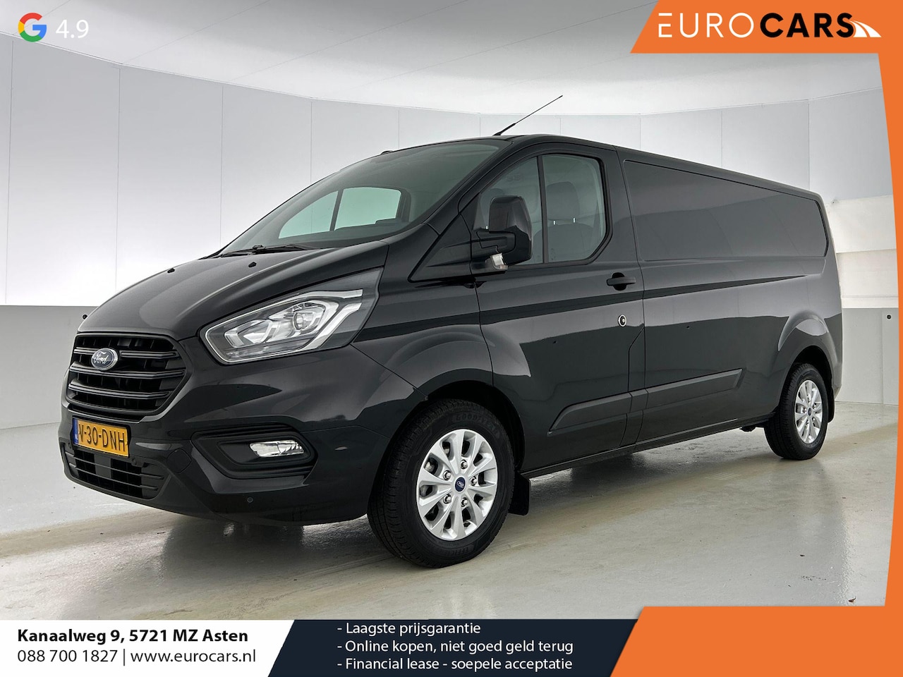 Ford Transit Custom - 300 2.0 TDCI L2H1 Trend Automaat Airco Navigatie Cruisecontrol Camera Parkeersensoren Trek - AutoWereld.nl