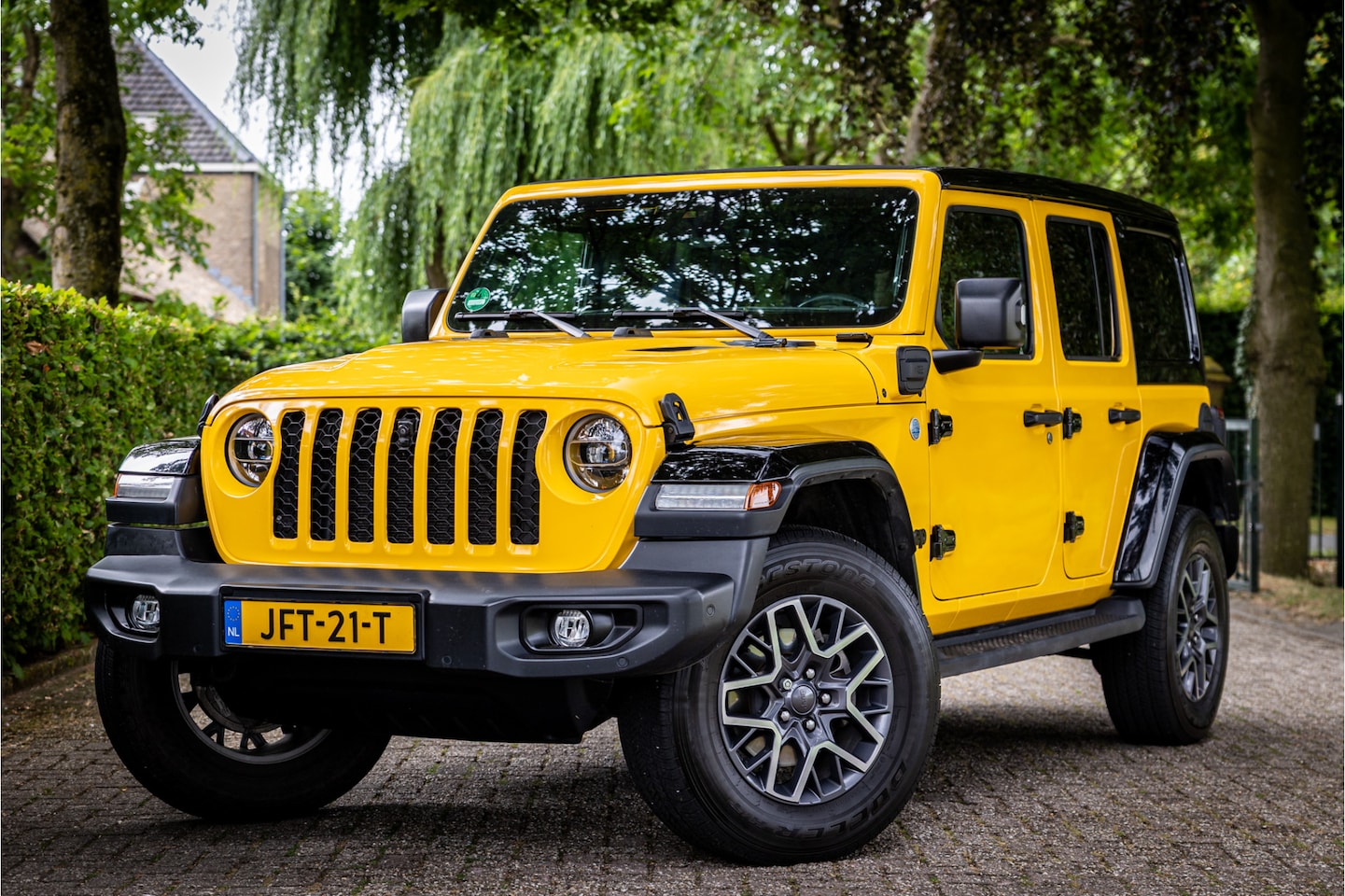 Jeep Wrangler Unlimited - 4xe 380 Sahara Sky One Softtop Adaptive Cruise - AutoWereld.nl