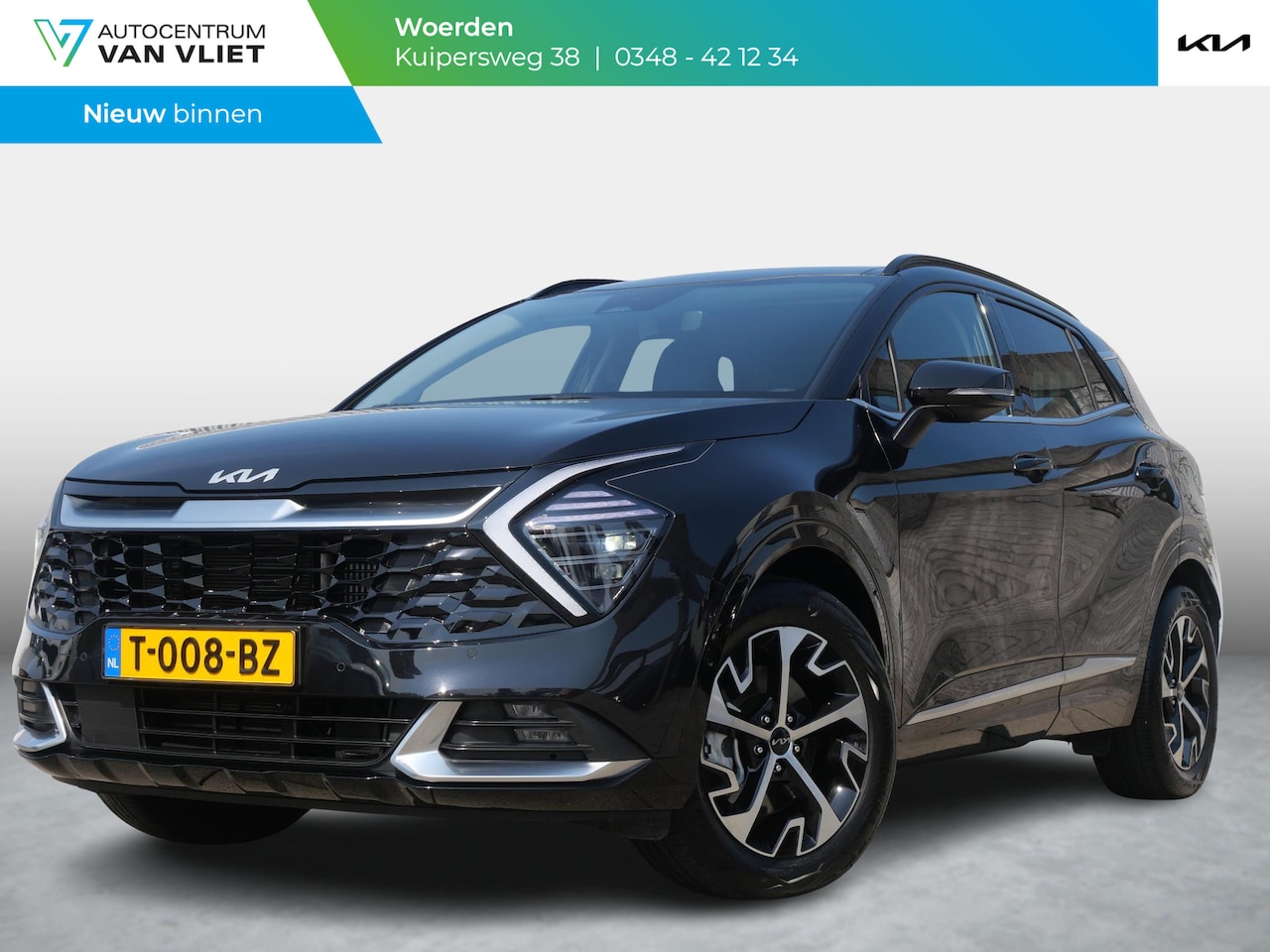 Kia Sportage - 1.6 T-GDi Hybrid DynamicPlusLine | 1650KG Trekgewicht | Schuif/Open Dak | Stoel Stuur verw - AutoWereld.nl