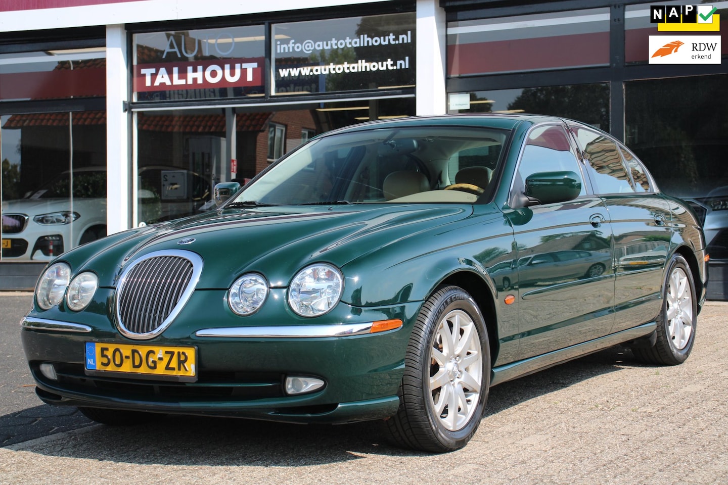 Jaguar S-type - 3.0 V6 Executive - Automaat, Leder interieur, Open dak, NL auto, Youngtimer - AutoWereld.nl