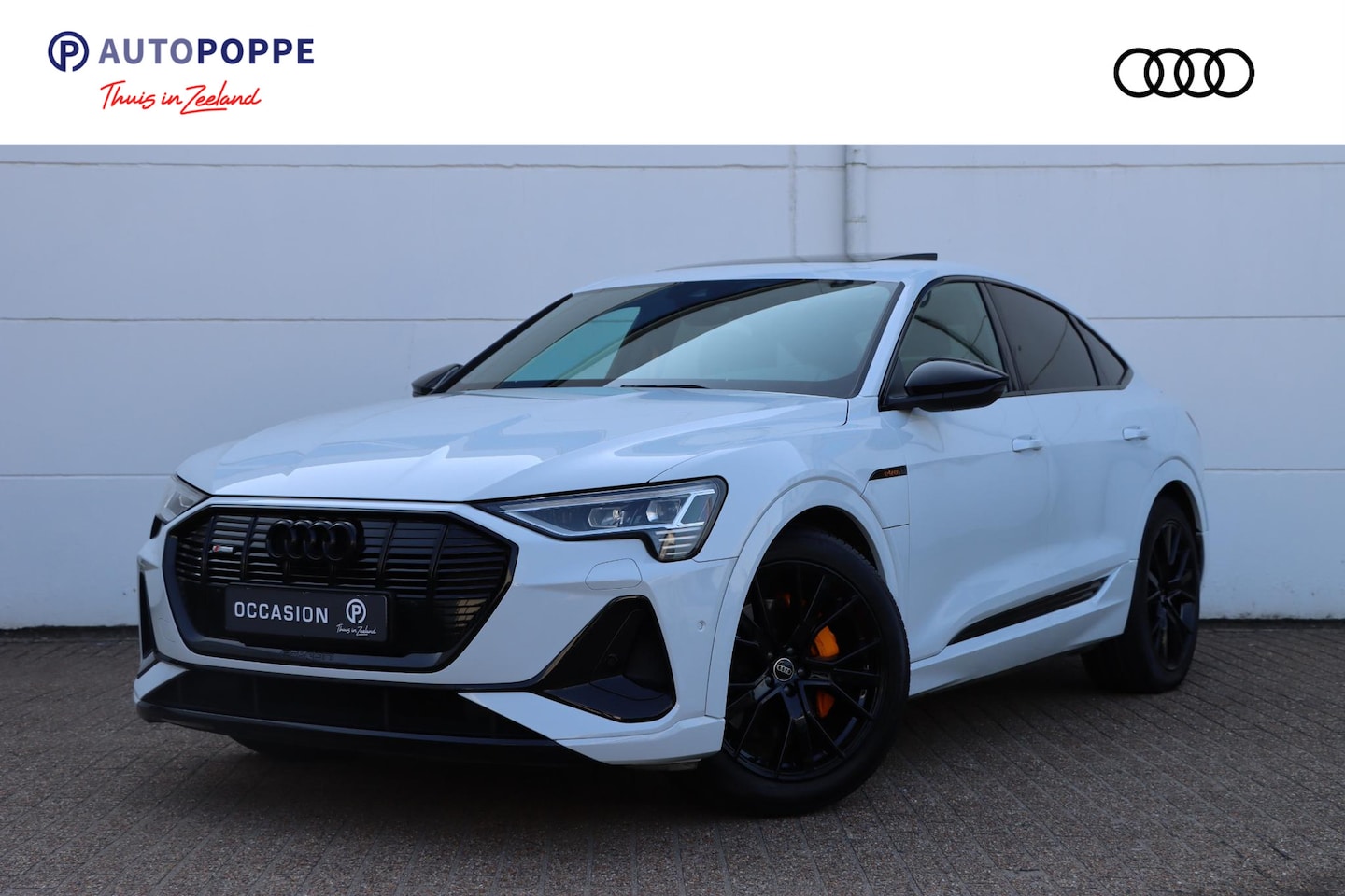 Audi e-tron Sportback - 55 quattro Black Edition 95 kWh S-Line 408pk - AutoWereld.nl