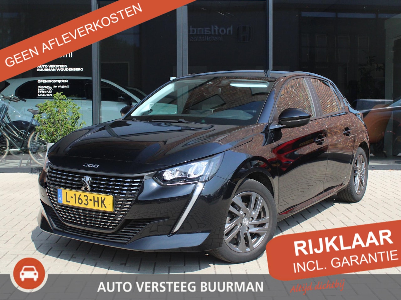 Peugeot 208 - 1.2 PureTech Blue Lease Active 75PK Lichtmetalen velgen, Navigatie, Airco, Parkeersensoren - AutoWereld.nl