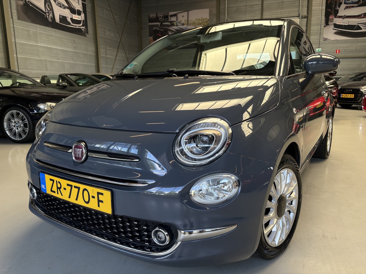 Fiat 500 - 0.9 TwinAir Turbo Lounge Airco, Cruise, Pano, Navi - AutoWereld.nl