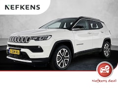 Jeep Compass - 4xe 190 PK Plug-in Hybrid Limited | Automaat | Trekhaak | Lederen bekleding | Adaptive cru