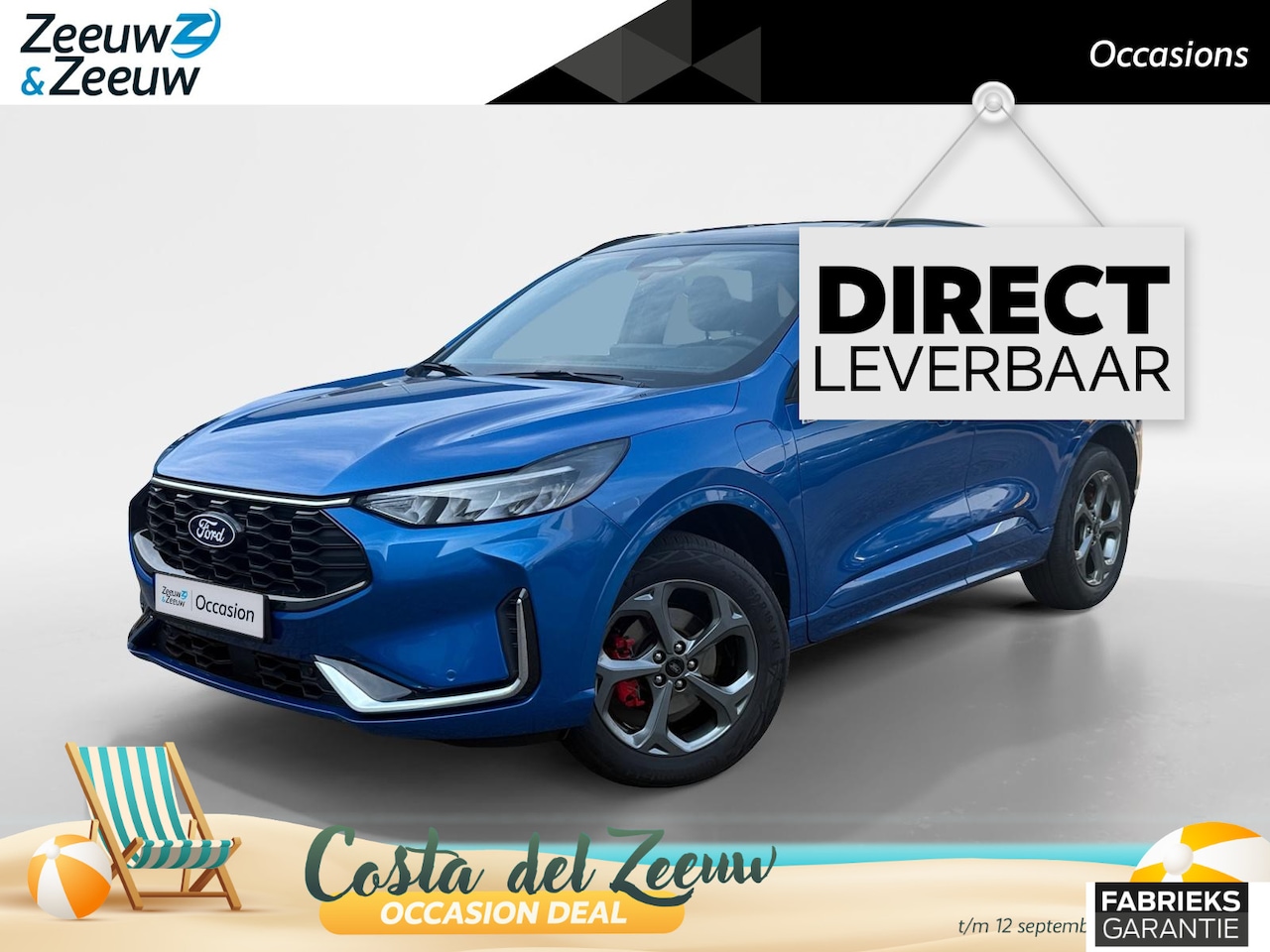 Ford Kuga - 2.5 PHEV ST-Line X | NIEUW DIRECT LEVERBAAR! | Elektr. Trekhaak | Panoramadak | Winter Pac - AutoWereld.nl