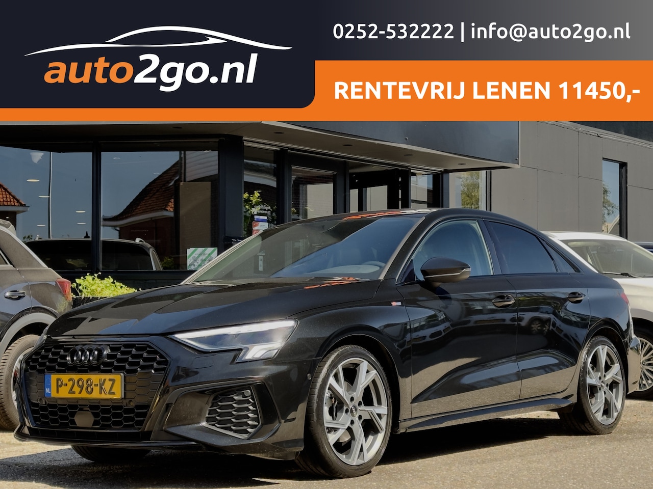 Audi A3 Limousine - 35 TFSI AUT7 S-LINE. NAVI DIGI-DASH APPLE-CARPLAY AIRCO LED LMV PDC - AutoWereld.nl