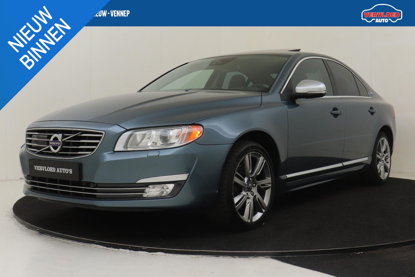 Volvo S80 - T5 AUT. EXECUTIVE *LUXE!* -PANO.DAK|POWER-SEATS|GEVENT.LEDER|PREMIUM.SOUND|KOELING|SERVOTR - AutoWereld.nl