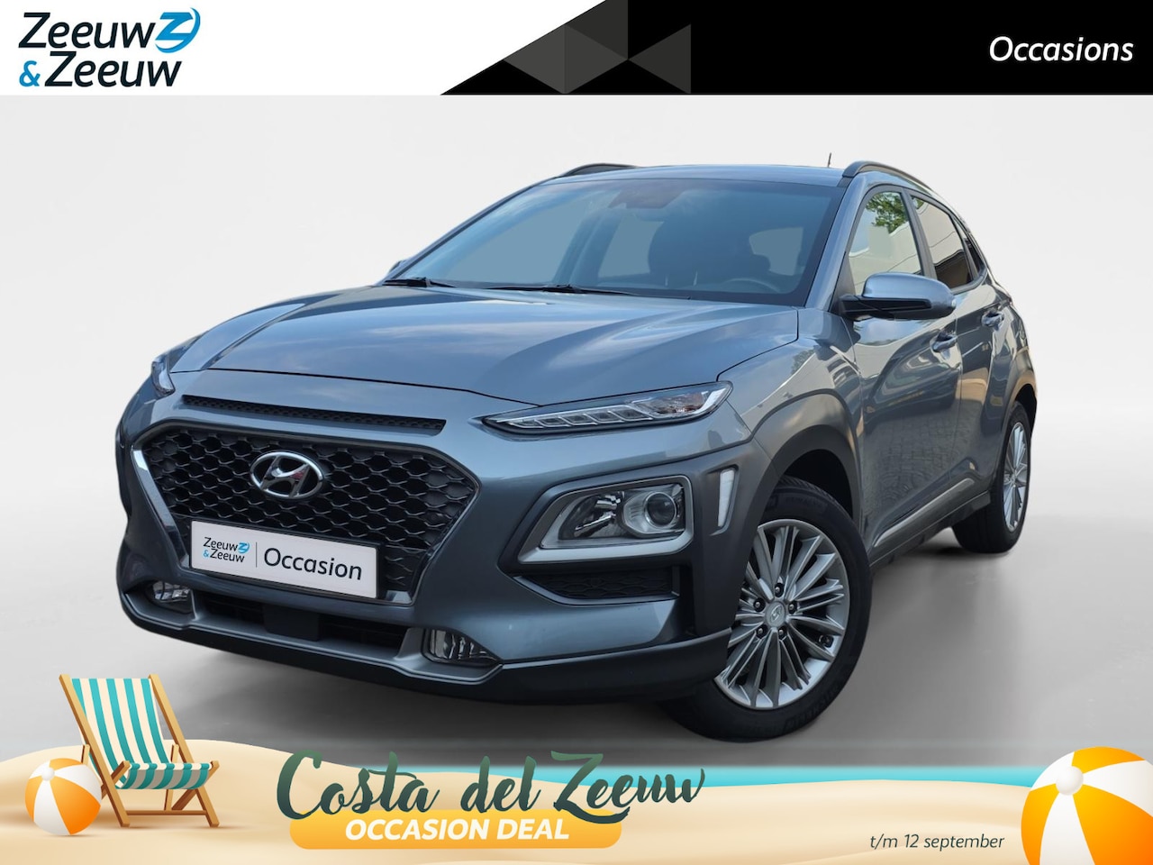 Hyundai Kona - 1.0 T-GDI Comfort | Goed onderhouden! | Android Auto/ Apple Carplay | Stoelverwarming voor - AutoWereld.nl