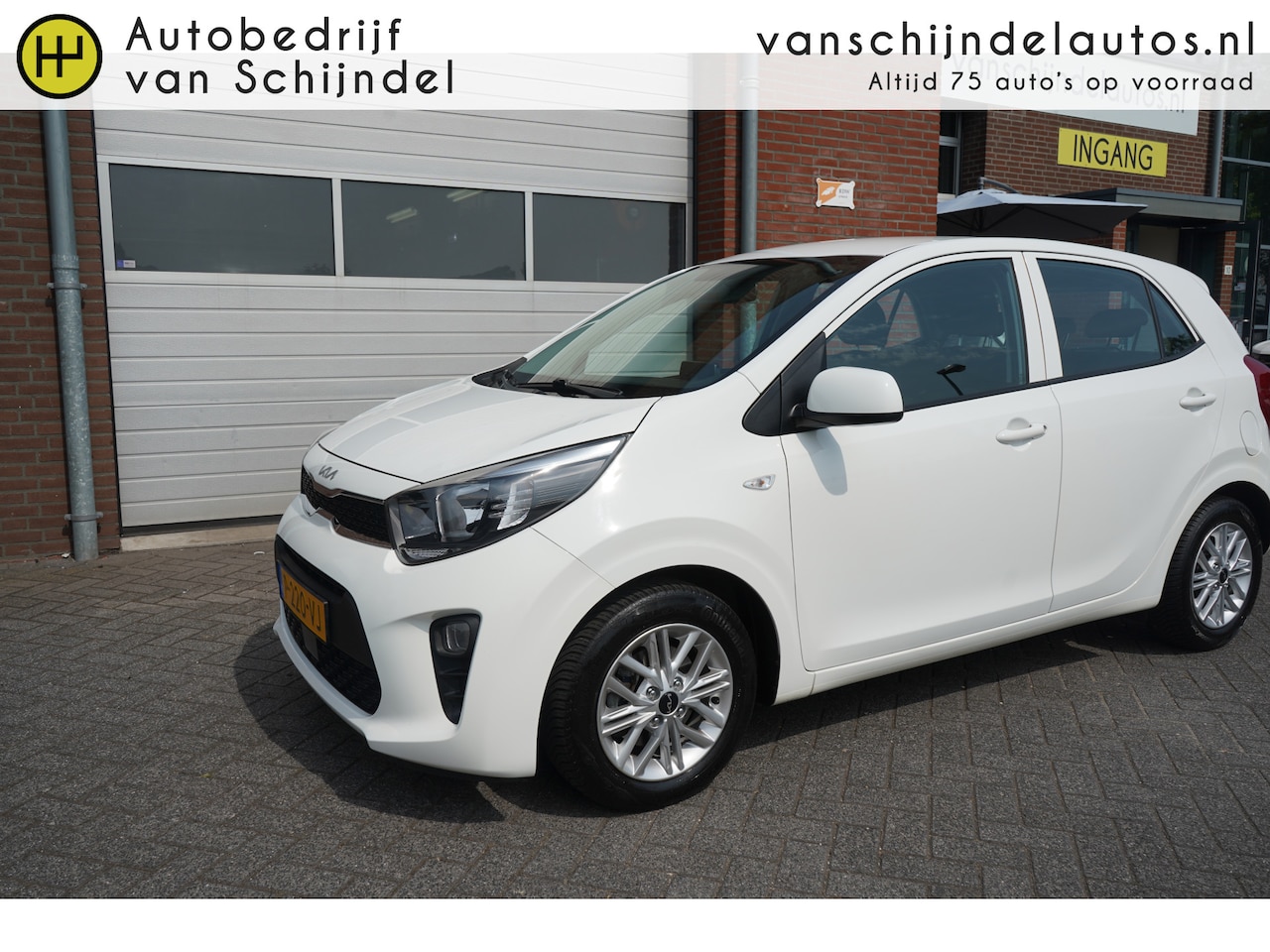 Kia Picanto - 1.0 DPI DYNAMICLINE 5P ORIGINEEL NEDERLANDS CAMERA ANDROID/APPLECARPLAY(NAVI) AIRCO BLUETO - AutoWereld.nl