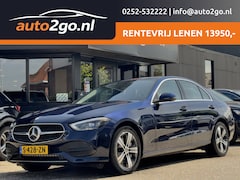 Mercedes-Benz C-klasse - 300 e AUT9 LUXURY LINE LEDER NAVI CAMERA DIGI-DASH APPLE-CARPLAY LED LMV PDC