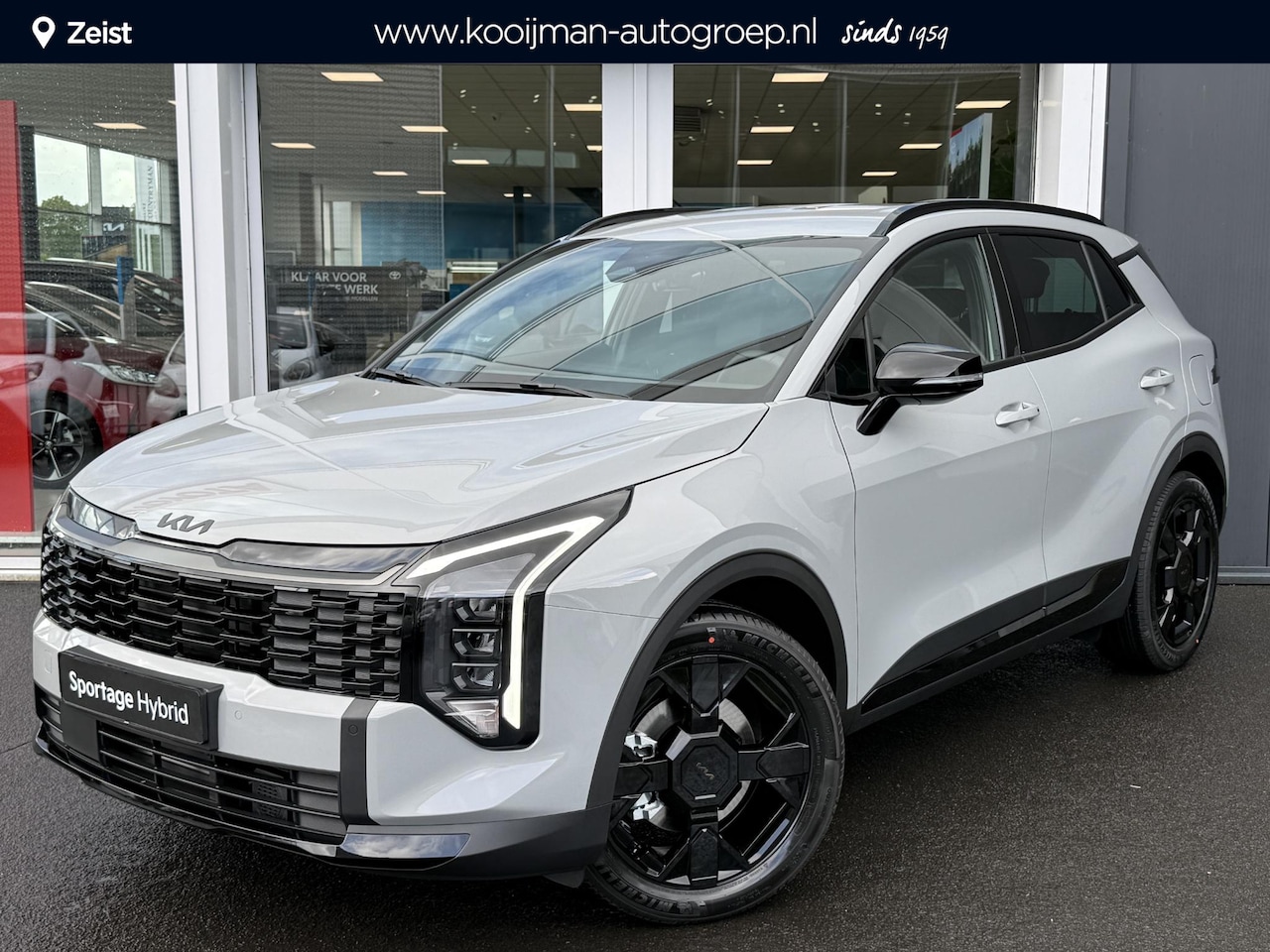 Kia Sportage - 1.6 T-GDi Plug-in Hybrid Black Edition | Elektrische voorstoelen | Suède/leder zwart | Sto - AutoWereld.nl
