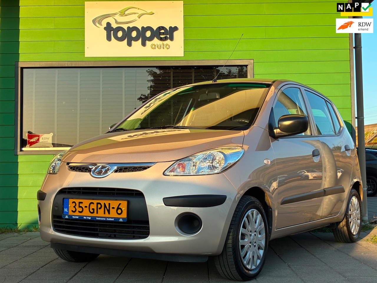 Hyundai i10 - 1.1 Active|1e Eigenaar|Automaat|Elektr.ramen|Nieuwe APK|NAP| - AutoWereld.nl