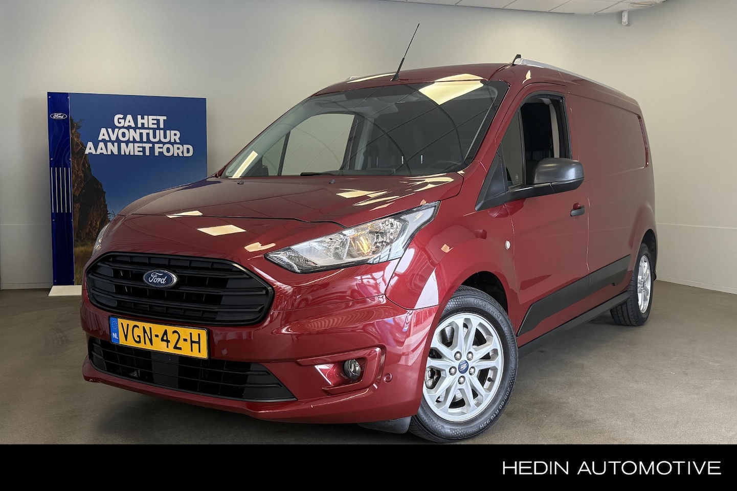 Ford Transit Connect - 1.0 Ecoboost L2 Trend | Camera | Navi | Crusie Control | Dakrails | Trekhaak | BLIS | Blue - AutoWereld.nl