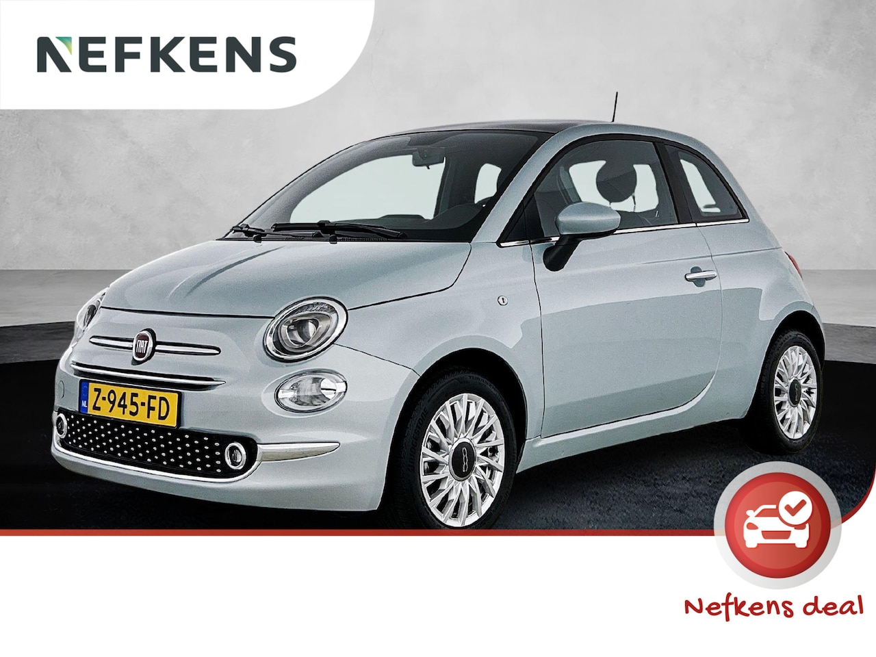 Fiat 500 - 1.0 Hybrid Dolcevita Finale 69 PK | 1e eigenaar | Panoramadak | Apple carplay | Android au - AutoWereld.nl