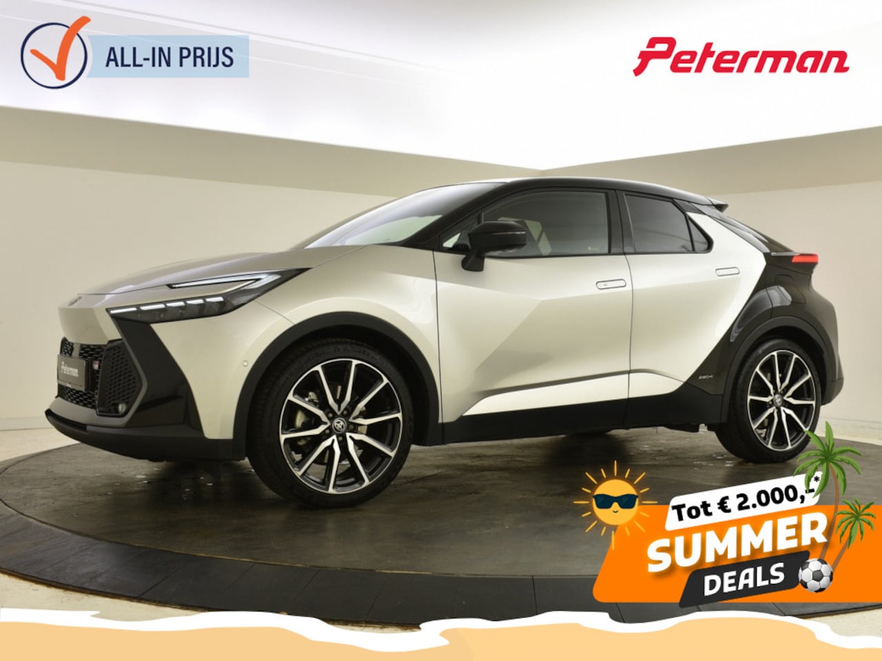 Toyota C-HR - 2.0 Hybrid 200 GR SPORT AWD | JBL | Head-up | Panorama | - AutoWereld.nl