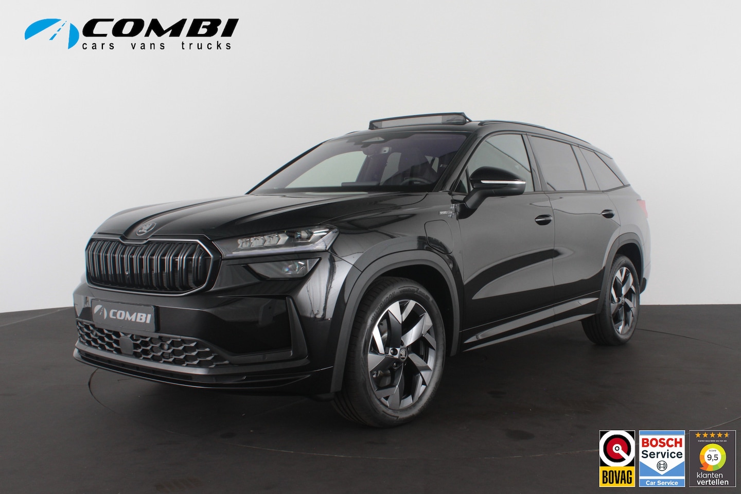 Skoda Kodiaq - 1.5 TSI PHEV Sportline Business > Voorraad!/Trekhaak/Pano.schuif/Winterpakket/Memory/120km - AutoWereld.nl
