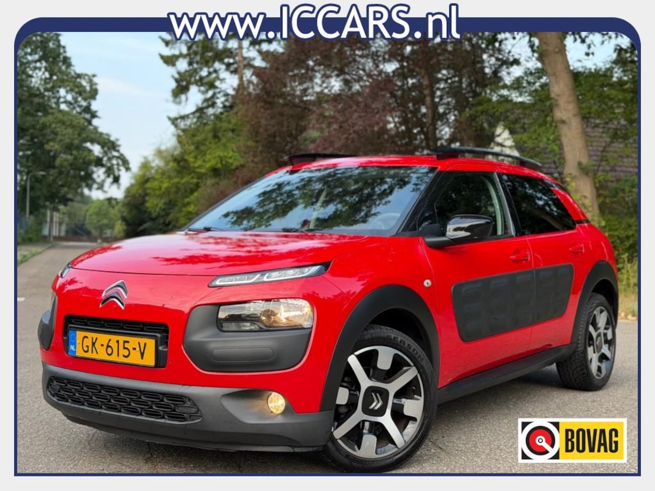Citroën C4 Cactus - 1.2 E-VTI Automaat - Pano dak - D riem is V.v !!! - AutoWereld.nl