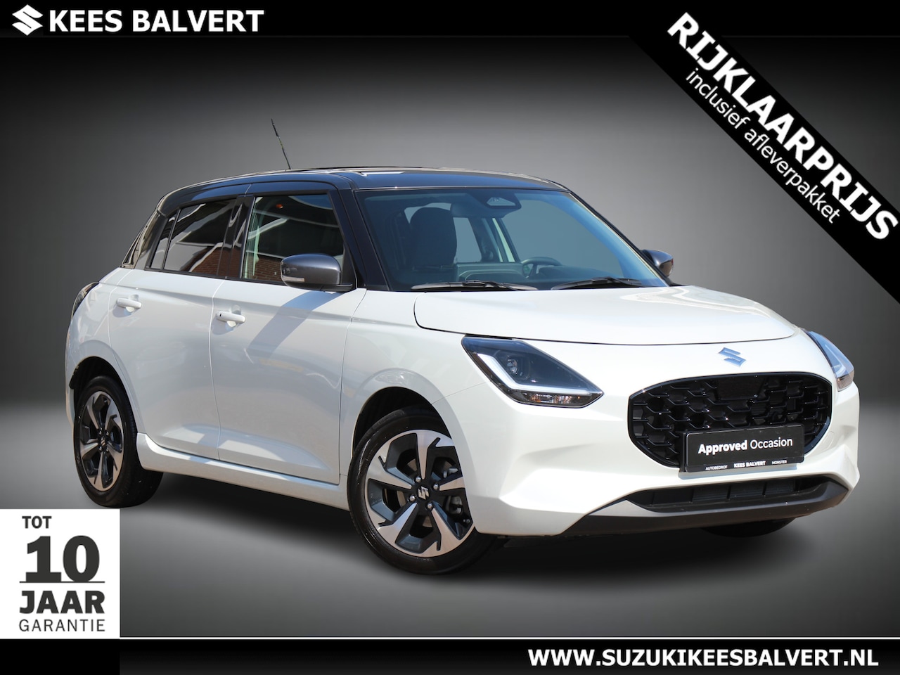 Suzuki Swift - 1.2 Style Hybrid Automaat | Dodehoek | Adapt. cruise | Keyless | - AutoWereld.nl