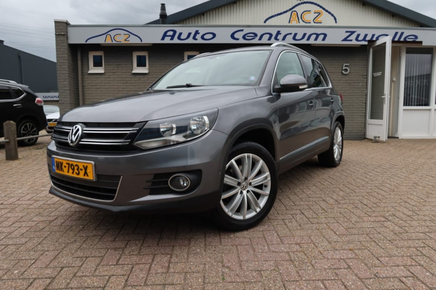 Volkswagen Tiguan - 1.4 TSI Sport&Style 1.4 TSI SPORTenSTYLE, LEDER, NAVI , TREKHAAK - AutoWereld.nl