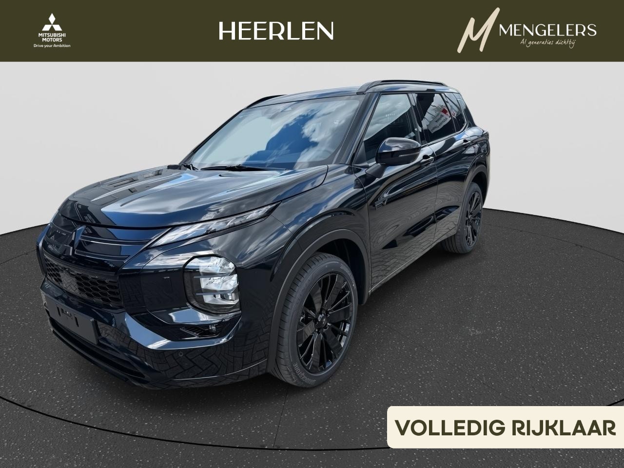 Mitsubishi Outlander - 2.4 PHEV Black Edition Mengelers actieprijs: € 55.490,00 * - AutoWereld.nl