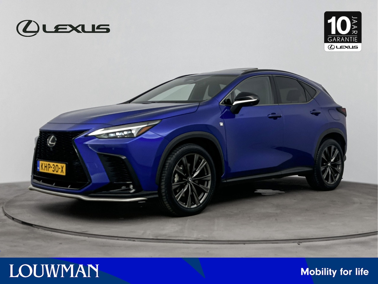 Lexus NX - 450h+ AWD F-Sport Line | Glazen Schuifdak | Zwart Leder Interieur | - AutoWereld.nl