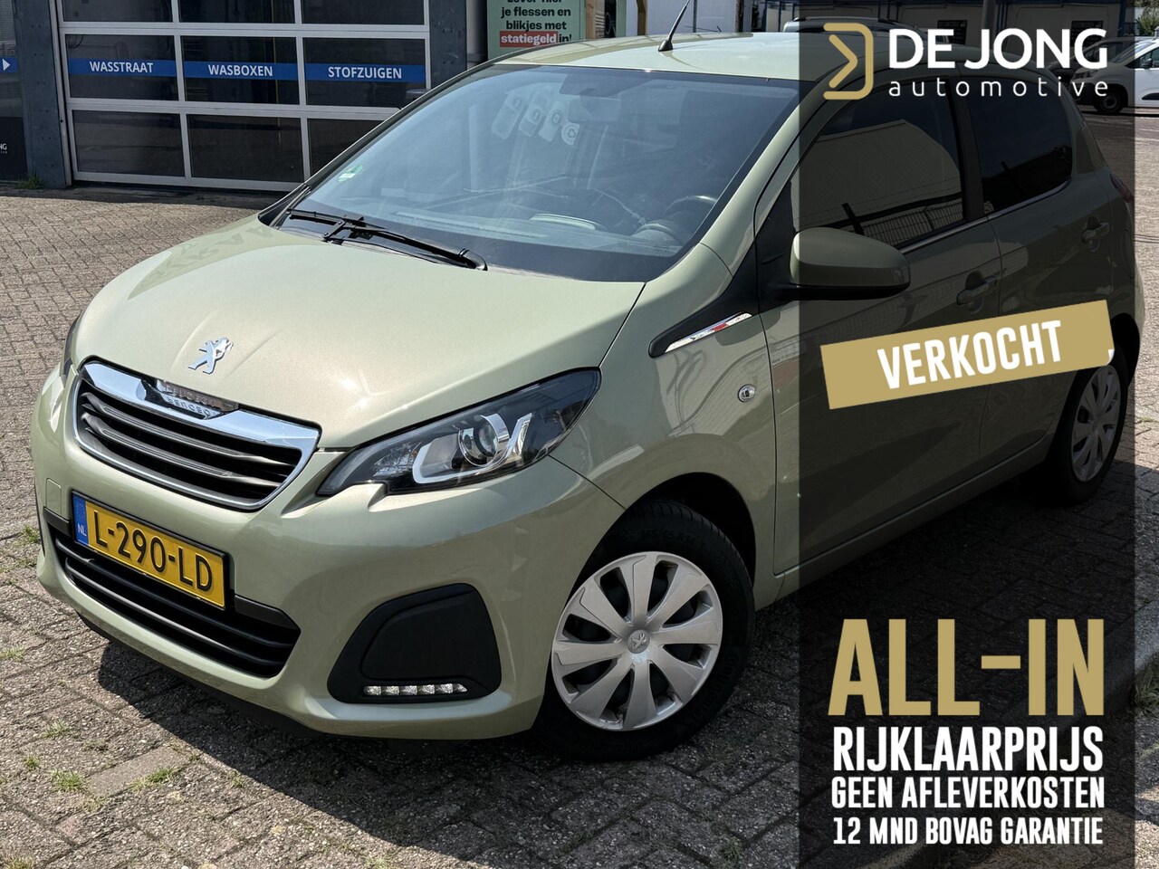 Peugeot 108 - 1.0 e-VTi Active ALL-INRIJKLAARPRIJS/Airco/Bluetooth/Donker glas/Pack Style - AutoWereld.nl