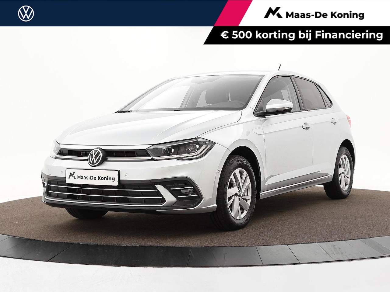 Volkswagen Polo - 1.0 TSI 95pk DSG Style · Camera · Apple/Android Car Play · Navigatie · P-Sensoren · Climat - AutoWereld.nl