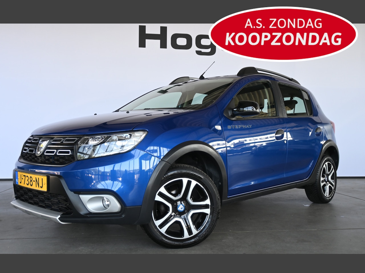 Dacia Sandero Stepway - 1.0 TCe Serie Limitee 15th Anniv. Clima Navigatie Goed Onderhouden! Inruil Mogelijk! - AutoWereld.nl