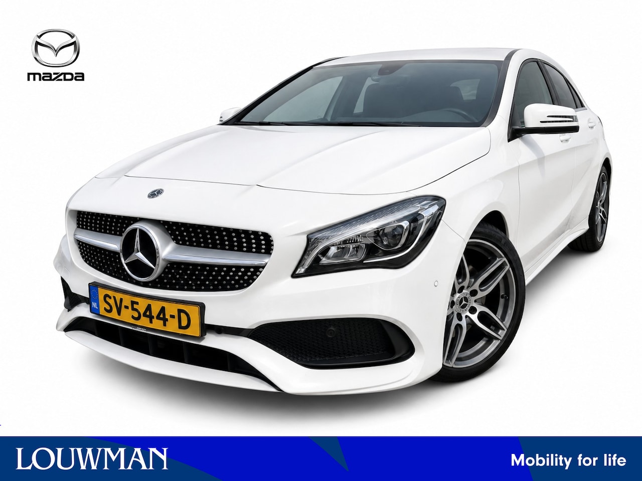Mercedes-Benz CLA-Klasse - 180 Business Solution AMG Upgrade Edition | Panoramaschuifdak | AMG Performance-stoelen | - AutoWereld.nl