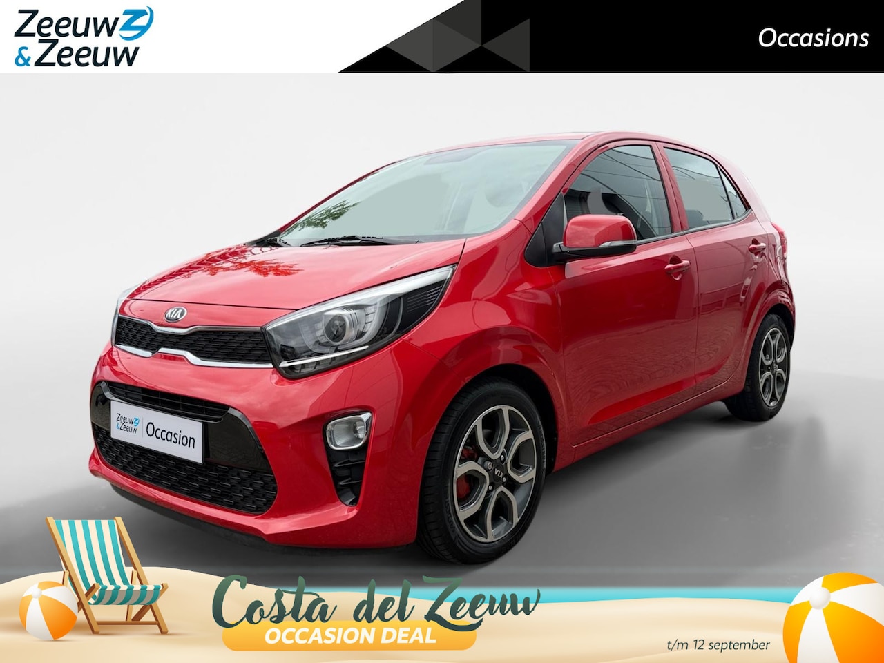 Kia Picanto - 1.0 First Edition | Zeer compleet | Achteruitrijcamera | Navigatie | Dealer onderhouden | - AutoWereld.nl