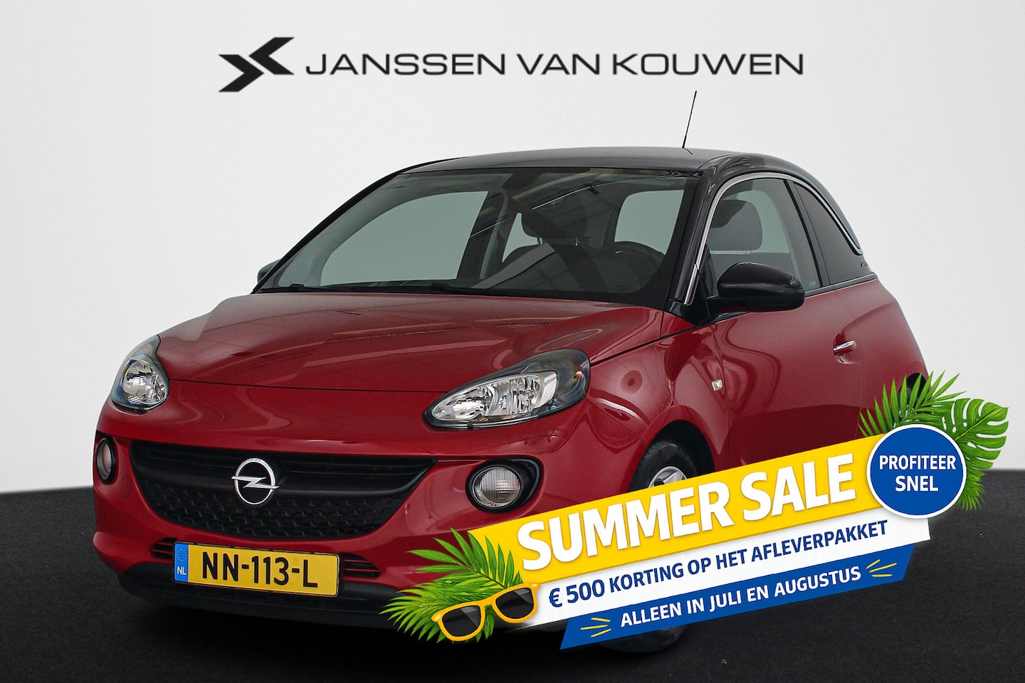 Opel ADAM - 1.0 Turbo Unlimited Climate Control PDC DAB 16" - AutoWereld.nl