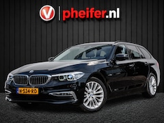 BMW 5-serie Touring - 520d High Executive Luxury line Lederen int./ Camera/ Sfeerverlichting/ Stuur+stoelverwarm