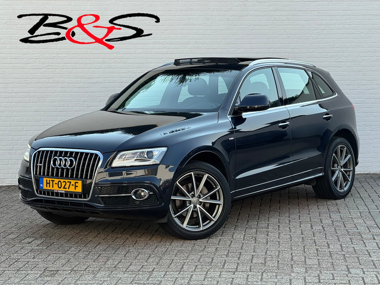 Audi Q5 - 2.0 TFSI quattro Sport Edition 3 X S-line Automaat Navigatie Pano All-Season banden PDC v+ - AutoWereld.nl