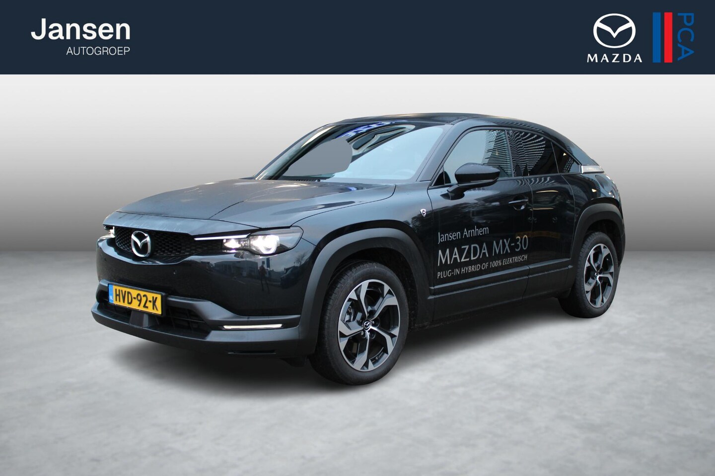 Mazda MX-30 - E-Skyactiv R-EV 170 Advantage e-SkyActiv R-EV 170 Advantage , Demovoordeel € 13.190-, Adap.Cruise, Navi, Apple Carplay, - AutoWereld.nl