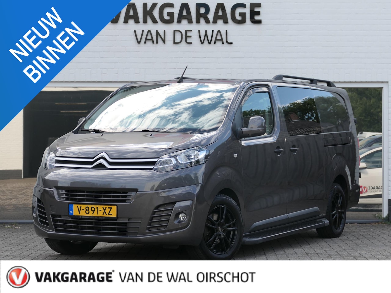 Citroën Jumpy - 2.0 BlueHDI 120 Club XL DC S&S | Apple-/Android Carplay | Achteruitrijcamera | Dodehoek de - AutoWereld.nl