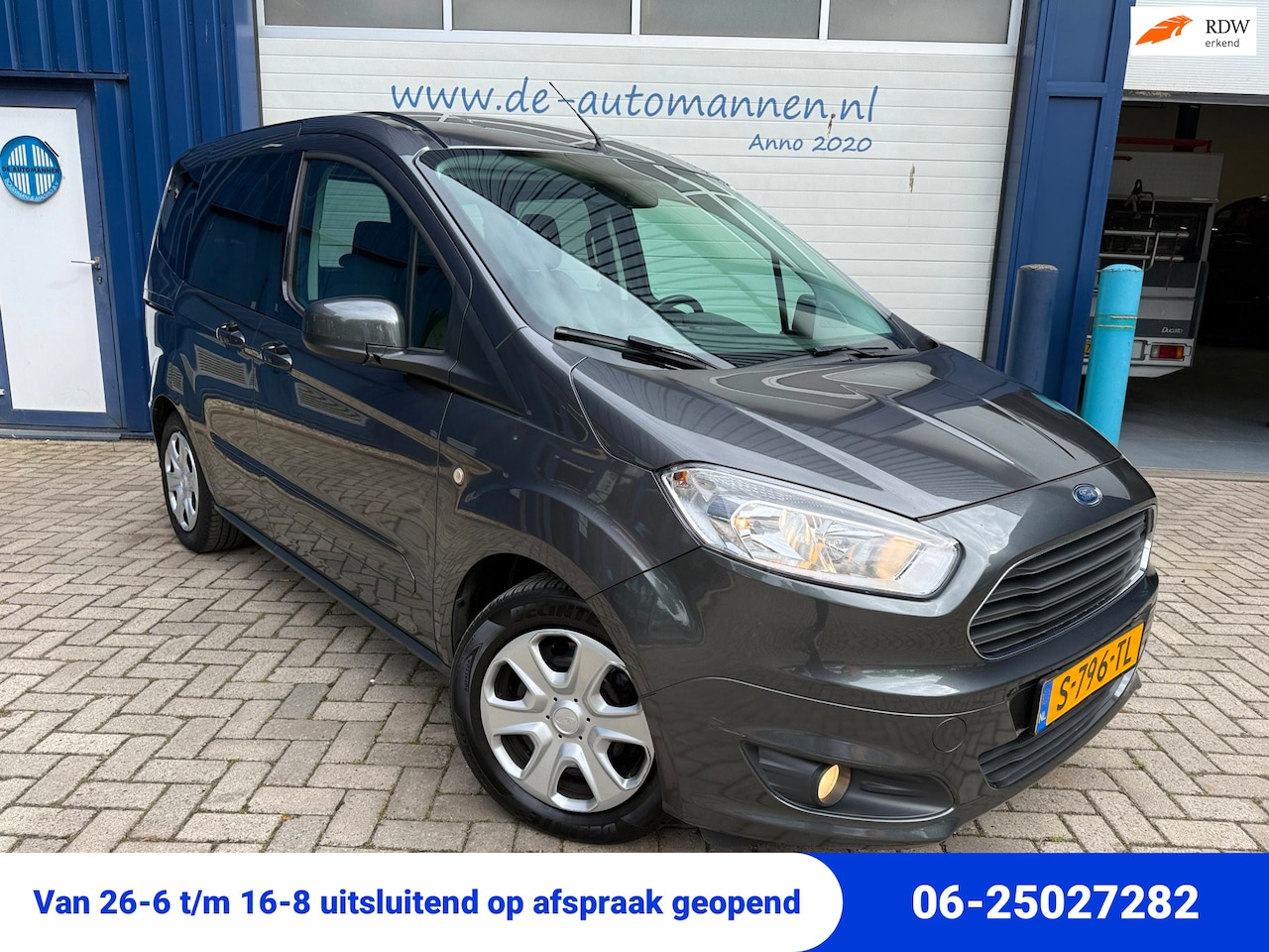 Ford Tourneo Courier - 1.0 Trend 100 pk / AIRCO / CRUISE / TREKHAAK / APK 04-2027 - AutoWereld.nl